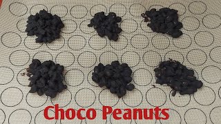 short  Chocolate covered peanuts recipe  Choco peanuts recipe  Dark chocolate peanuts recipe [upl. by Edylc848]