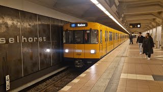 UBahn Berlin  Fake Fahrerstandsmitfahrt auf der U6 von Leopoldplatz bis Rehberge im F92 2918 [upl. by Valley]