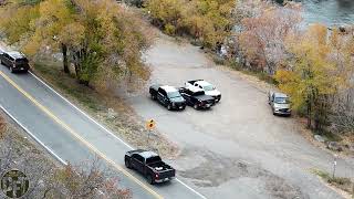 Cop watching Durango Police Department officers at 9th Street bridge from a drone [upl. by Ezeerb592]