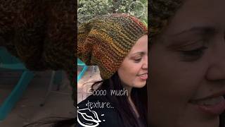 Tunisian Crochet Slouchy Beanie Basket Weave Stitch Tutorial Coming Soon [upl. by Leahcimrej]