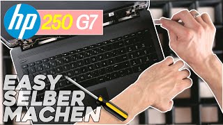 HP 250 G7 von Innen  RAM SSD Akku Lüfter wechseln  Tutorial [upl. by Arrat398]