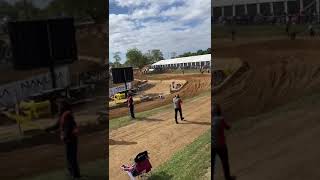 HUGE Crash Larrocos Leap REDBUD MXoN [upl. by Veradia]