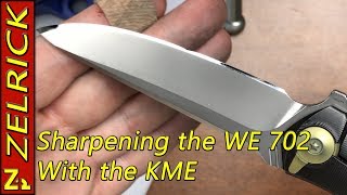 Sharpening the WE 702 With the KME [upl. by Cargian]