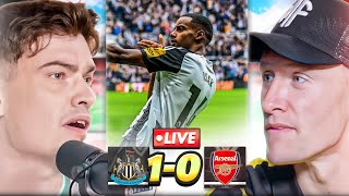 ARSENAL EXIT THE TITLE RACE  Newcastle 10 Arsenal Highlights [upl. by Rajewski]