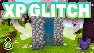 MUST TRY XP GLITCH Minecraft Bedrock 12051  GET INFINITE XP [upl. by Sahcnip]