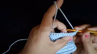 How To Crochet Chain1 PicotCh1 Picot [upl. by Niggem]