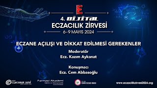 ECZANE AÇILIŞI VE DİKKAT EDİLMESİ GEREKENLER [upl. by Atiuqrahs529]