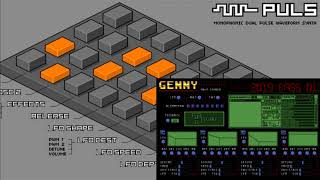 Chiptune  Puls vst  Genny vst Oli Commander [upl. by Nylirej]