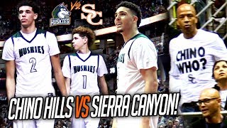 Lonzo LaMelo amp LiAngelo Each GO OFF Chino Hills vs Sierra Canyon CHAMPIONSHIP GAME FULL HIGHLIGHTS [upl. by Aromat963]