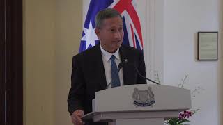 Senator the Hon Penny Wong Joint Press Conference with Minister Vivian Balakrishnan  Singapore [upl. by Ro503]