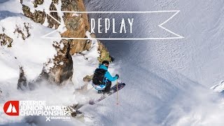 REPLAY  Freeride Junior World Championships 2016 GrandvaliraAndorra [upl. by Lavona]