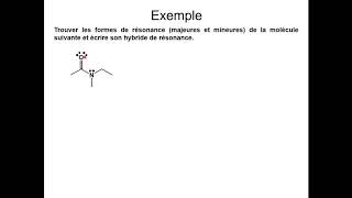 Organique  Chapitre 4  Capsule 5  Application de la résonance [upl. by Ayoj]