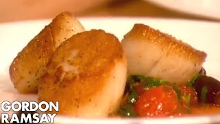 How to Cook Perfect Scallops Part 2  Gordon Ramsay [upl. by Eirehc]