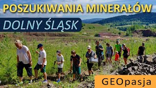 POSZUKIWANIA MINERAŁÓW na Dolnym Śląsku i GEOTURYSTYKA [upl. by Summons]