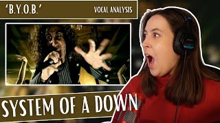 First Time Listening To SYSTEM OF A DOWN “BYOB” Vocal Coach Reaction amp Analysis [upl. by Nolana]