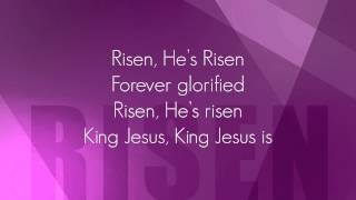 Risen  Israel Houghton amp Covenant Church  Worship Lyric Video [upl. by Mirak]