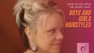 Unlocking Stunning Updos Short Hair Secrets [upl. by Heather]