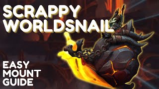 How to Get the Scrappy Worldsnail  Secret Vendor Mount  Dragonflight Easy Mount Guide [upl. by Ahseekat420]