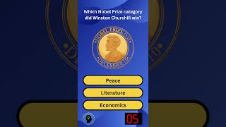 Which Nobel Prize category did Winston Churchill win [upl. by Seely309]