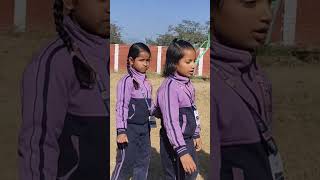 Dil h chota sa choti so asha cute baby in dress trending school schoollife [upl. by Clementius]