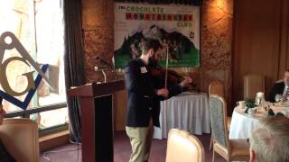 David Siegel plays Jefferson violin [upl. by Ettesus975]