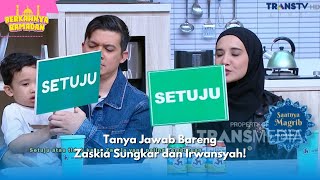 Tanya Jawab Bareng Zaskia Sungkar dan Irwansyah  BERKAHNYA RAMADAN 190324 P5 [upl. by Nesilla375]