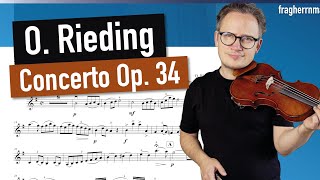 Rieding Concerto in G Major Op 34 1 Movement Violin Sheet Music Piano Accompaniment [upl. by Nevar264]