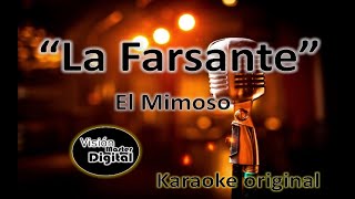 La Farsante El Mimoso Karaoke [upl. by Koziel322]