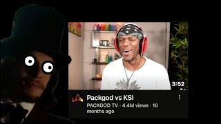 Jonathan Tetch🎩 Reacts to Packgod Vs KSI [upl. by Torosian714]