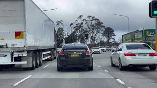 Driving Blackheath to Penrith via Old Bathurst Rd [upl. by Tergram]