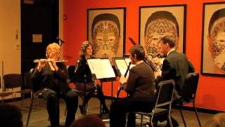 Scott Joplin Cascades  Lieurance Woodwind Quintet at the Ulrich Museum of Art [upl. by Reifel]