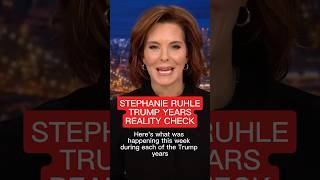 Stephanie Ruhle Trump Years Reality Check [upl. by Noxin]