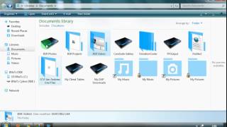 How To Open FileFolder Just One Click On Windows 7 [upl. by Rentsch]