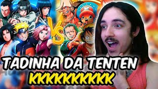 TENTEN KKKKK REAGINDO ao ChapÃ©us de Palha VS Ninjas de Konoha  Batalha de Mestres  REACT [upl. by Nahij]