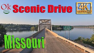 4K Missouri  Scenic Drive  August 2024 [upl. by Marcin224]