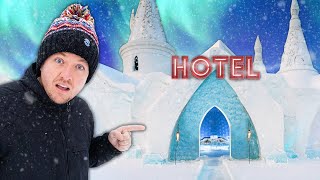 Overnight in the Worlds First Ice Hotel Arctic Circle [upl. by Kelda]