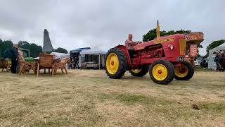 RAW FOOTAGE Scampston steam rally 2024 tractors [upl. by Ardnuasac]