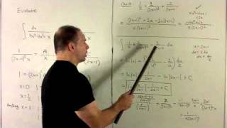 Integration with Partial Fractions 2  Repeated Linear Factors [upl. by Nirrol]