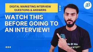 Digital Marketing Interview Questions amp Answers For Freshers [upl. by Ronyam]