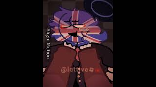 shut me up  i dont find it funny right now  lettive animation countryhumans [upl. by Arimas870]