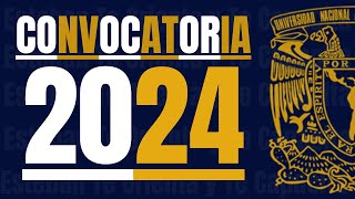 CONVOCATORIA UNAM 2024 [upl. by Akilam503]