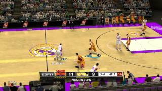 HD Regal FC Barcelona  Real Madrid Baloncesto 6774  Basketball Semifinal 10052013  NBA 2k13 [upl. by Matronna]