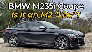 2016 BMW M235i Review  Bargain M2 or Fake M Car [upl. by Haisoj]