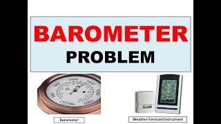 Lec 04 Barometer ProblemWorkingPrinciple in UrduHindiPressure Measurement [upl. by Isaacson]