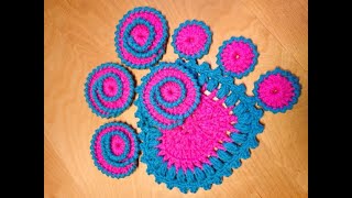 Crochet motivos de encajes facil [upl. by Munson]