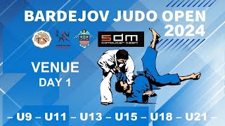 VENUE  BARDEJOV JUDO OPEN  13042024  Saturday [upl. by Edrea]