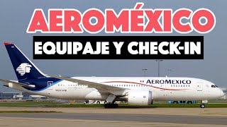 Aeroméxico equipaje permitido y check in [upl. by Kile]