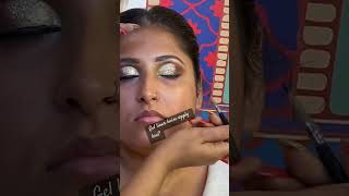 Gel liner kaise apply kremakeupbysangeeta makeup makeuptutorial makeupartist youtube mua [upl. by Dehnel]