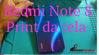 Como Tirar print da tela Xiaomi Redmi Note 8 [upl. by Eceinwahs]