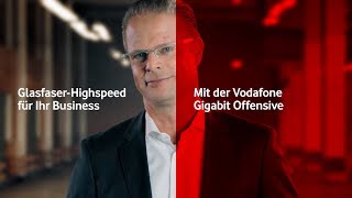 Vodafone GlasfaserPower für Unternehmen [upl. by Inimod]